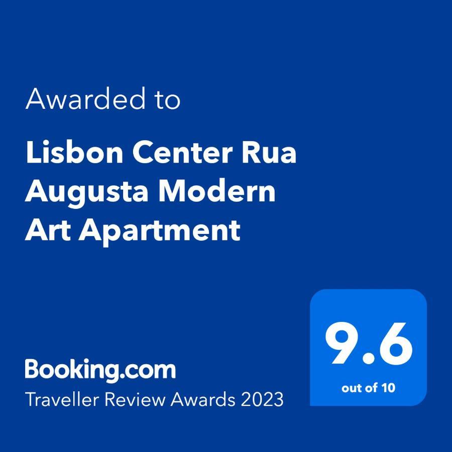 Lisbon Center Rua Augusta Modern Art Apartment Luaran gambar